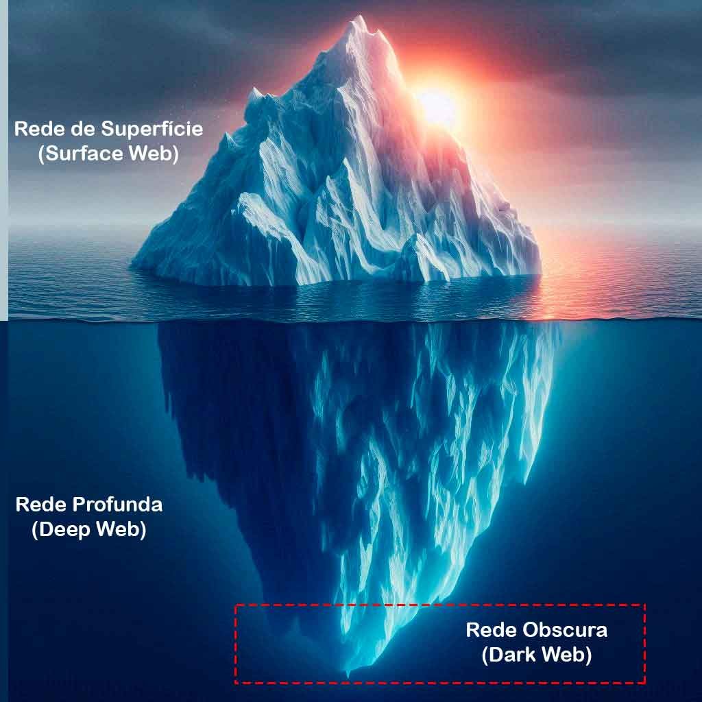 Surface, Deep and Dark Web
